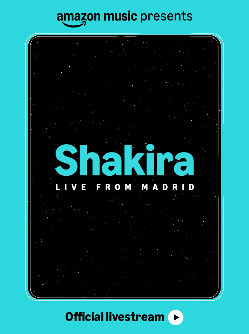 Shakira AM Stream